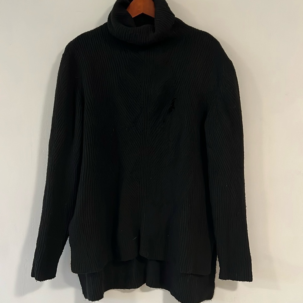 Sweet Romeo Black Cowl neck